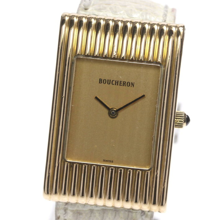 楽天市場】【Boucheron】ブシュロン リフレ 革ベルト クォーツ 