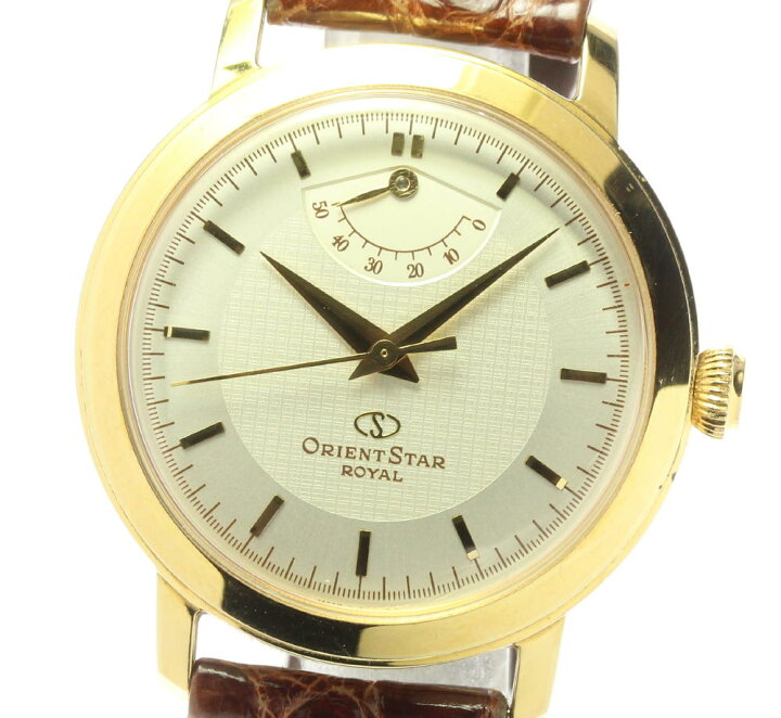 楽天市場】【ORIENT】オリエント オリエントスター ロイヤル 18K EG00 