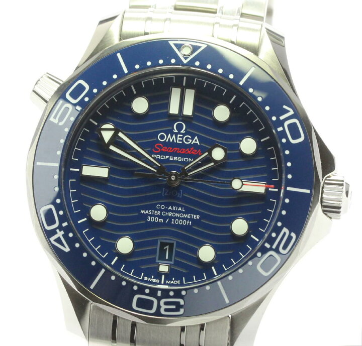楽天市場】☆美品 箱保付き【OMEGA】オメガ シーマスター300  