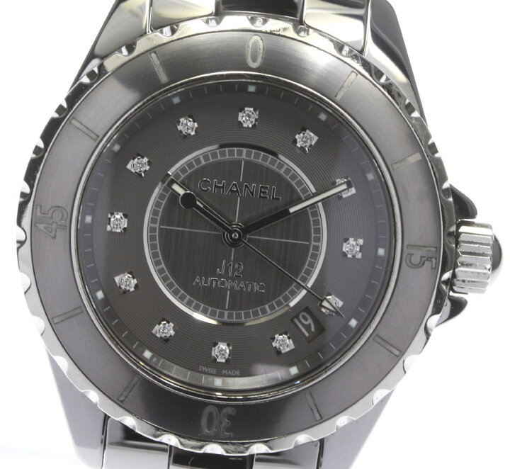 楽天市場】【CHANEL】シャネル J12 クロマティック 12Pダイヤ H3242  