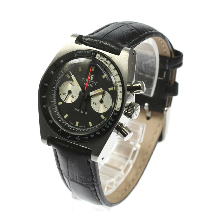 楽天市場】【TISSOT】ティソ PR516 クロノグラフ 自動巻き メンズ 