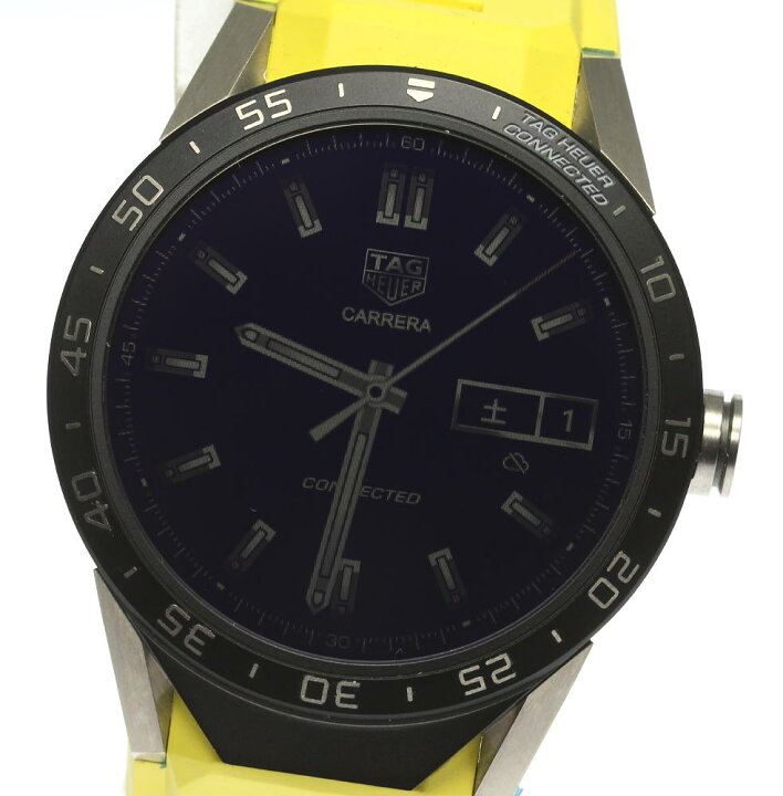 楽天市場】☆良品 充電器付き【TAG HEUER】タグホイヤー コネクテッド 