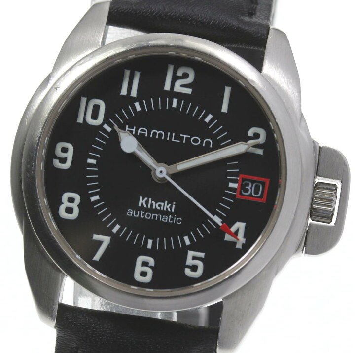 楽天市場】【HAMILTON】ハミルトン カーキ 6305 自動巻き ボーイズ  