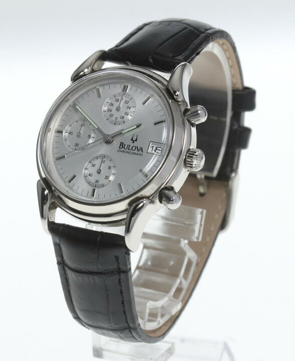 楽天市場】☆良品 箱保付き【BULOVA】ブローバ BVC302 クロノグラフ 