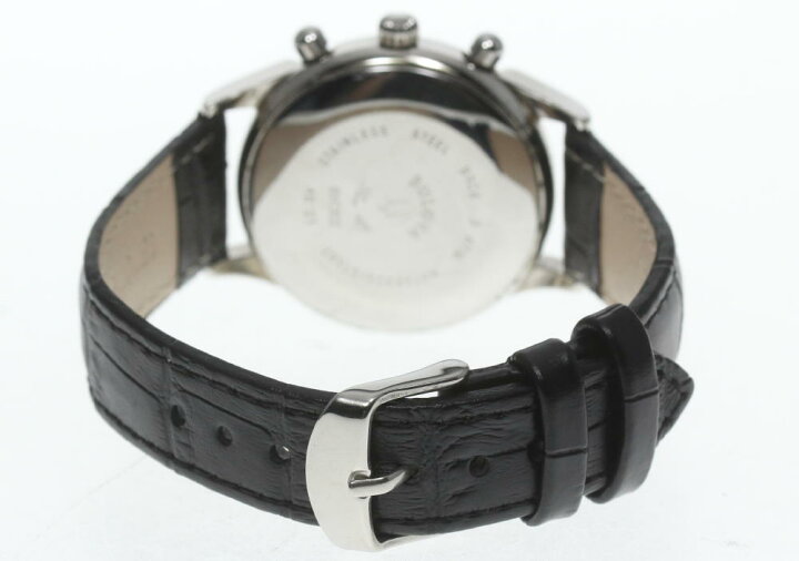 楽天市場】☆良品 箱保付き【BULOVA】ブローバ BVC302 クロノグラフ 