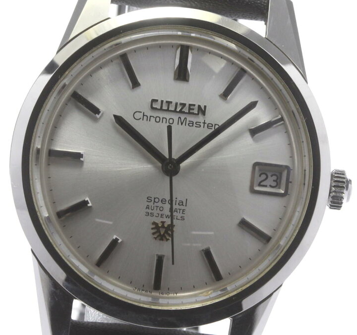 楽天市場】☆良品【CITIZEN】シチズン クロノマスター スペシャル cal 