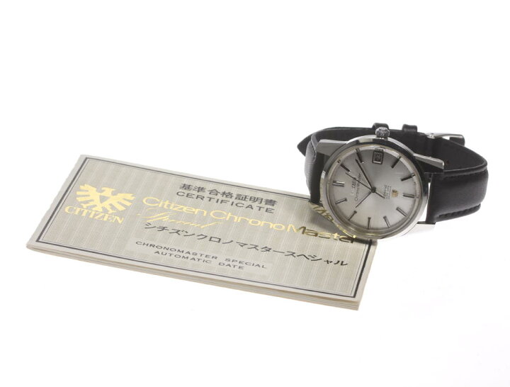 楽天市場】☆良品【CITIZEN】シチズン クロノマスター スペシャル cal 