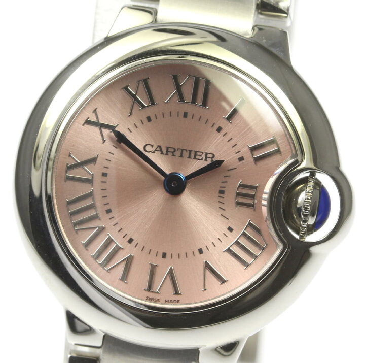 楽天市場】☆美品【CARTIER】カルティエ バロンブルーSM クォーツ  