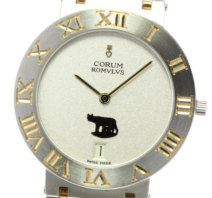 楽天市場】【CORUM】コルム ロムルス デイト 43.903.21V48 クォーツ 