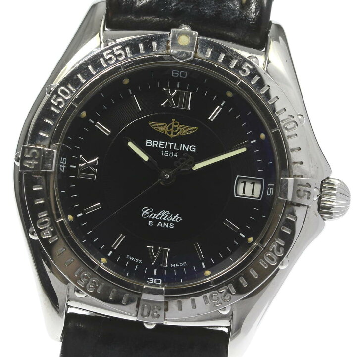 楽天市場】☆良品【BREITLING】ブライトリング カリスト A64046 
