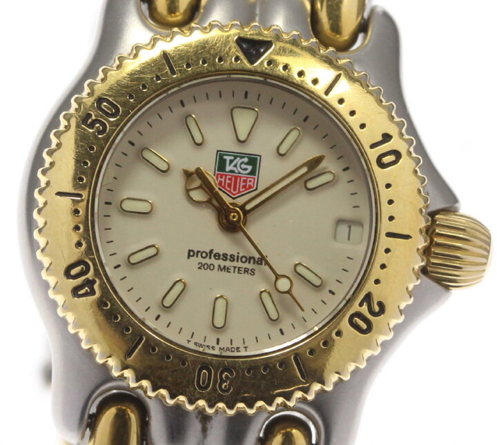 楽天市場】【TAG HEUER】タグホイヤー セル デイト S95.708 クォーツ 