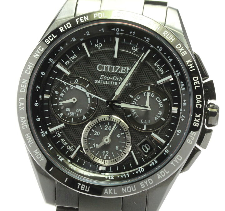 楽天市場】☆美品【CITIZEN】シチズン アテッサ サテライトウェーブ 
