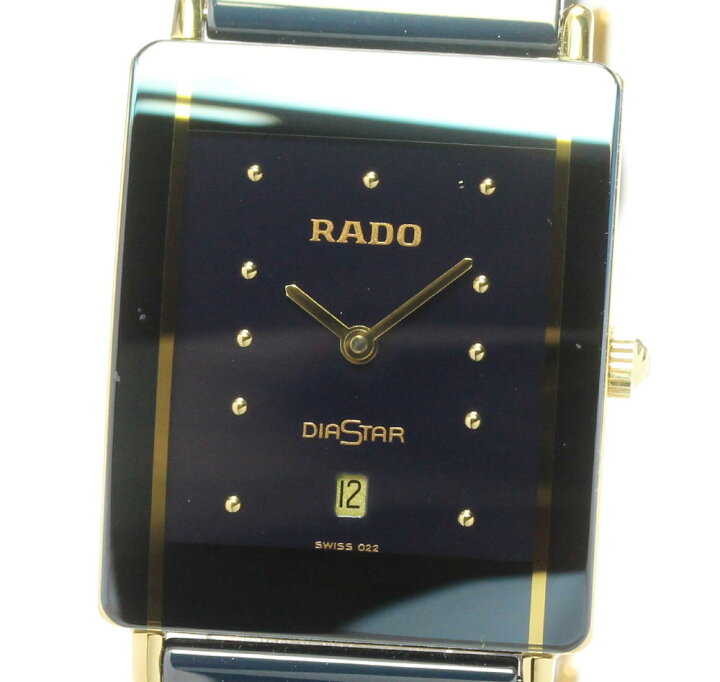 楽天市場】☆美品【RADO】ラドー ダイヤスター デイト 160.0281.3N 
