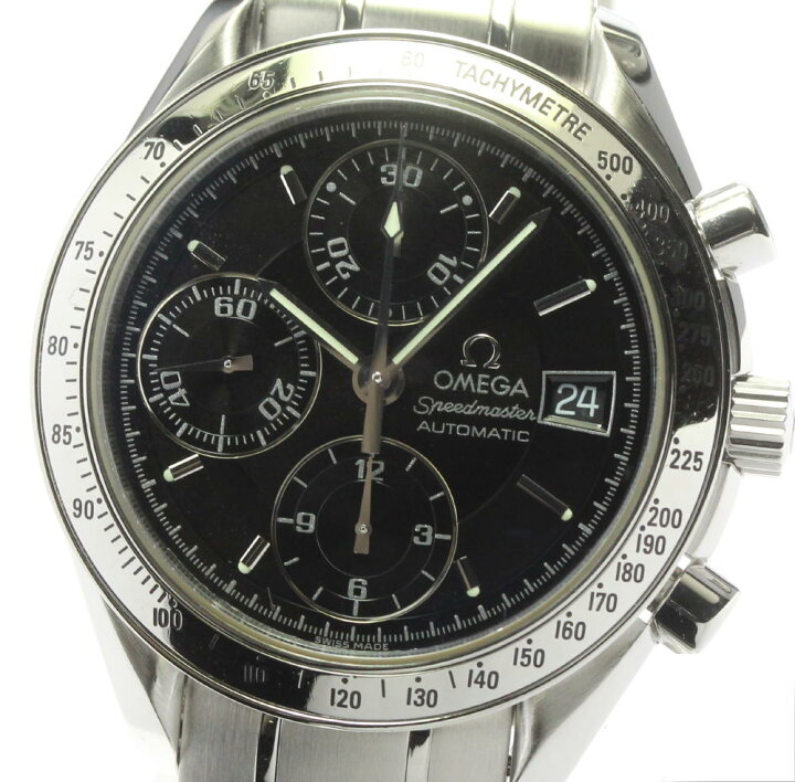 楽天市場】☆美品【OMEGA】オメガ スピードマスター デイト クロノ 