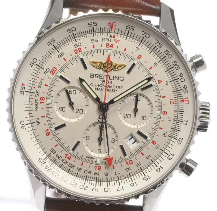 楽天市場】箱保付☆【BREITLING】ブライトリング ナビタイマー AB0441 