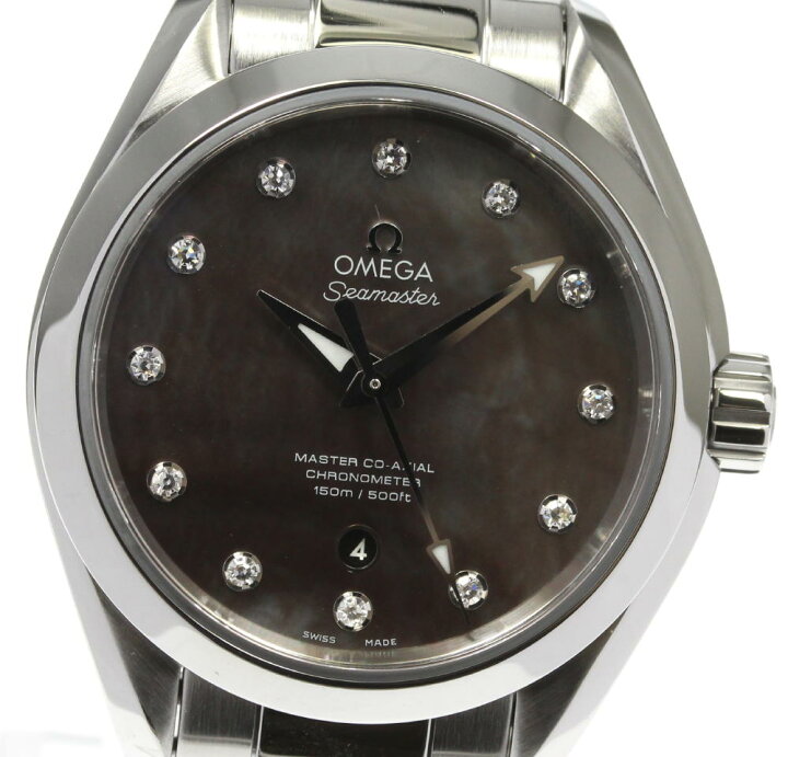 楽天市場】☆美品【OMEGA】オメガ シーマスター アクアテラ  