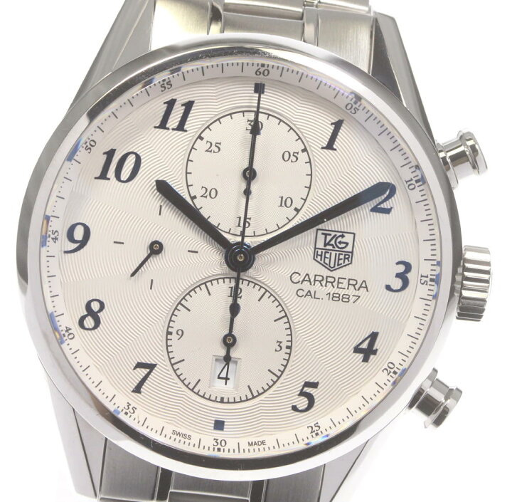楽天市場】☆美品 箱付き【TAG HEUER】タグホイヤー カレラ キャリバー 