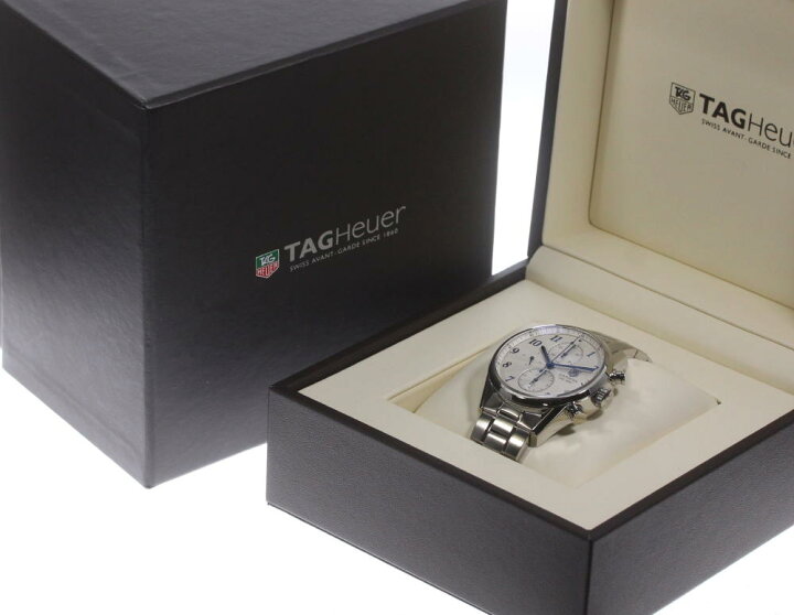 楽天市場】☆美品 箱付き【TAG HEUER】タグホイヤー カレラ キャリバー 