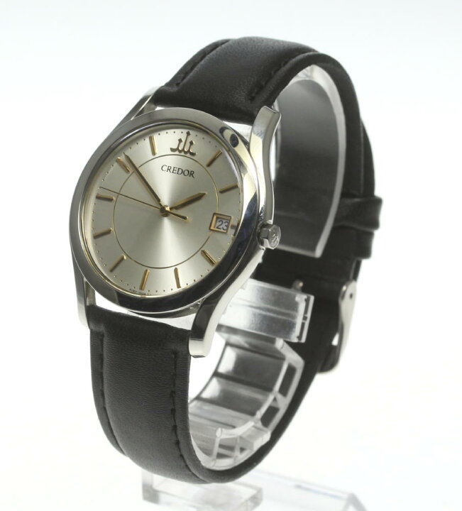 SEIKO セイコー クレドール 腕時計 クォーツ 8J82-0AA0 デイト 【公式 