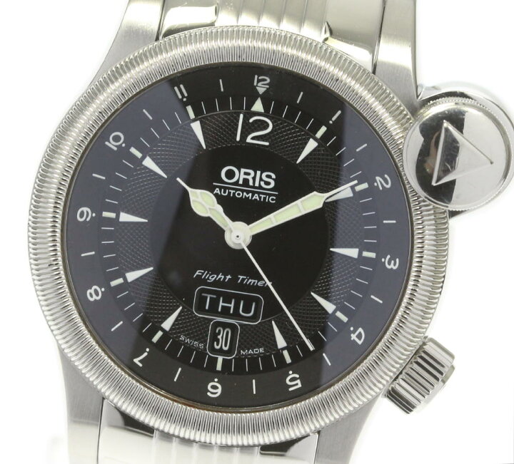 楽天市場】保証書付☆【ORIS】オリス フライトタイマー デイデイト 