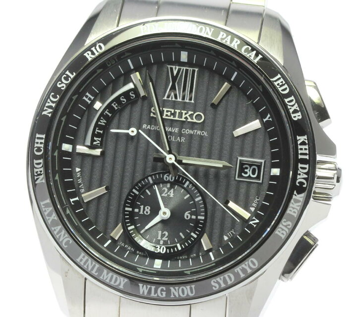 楽天市場】【SEIKO】セイコー ブライツ ワールドタイム デイデイト  