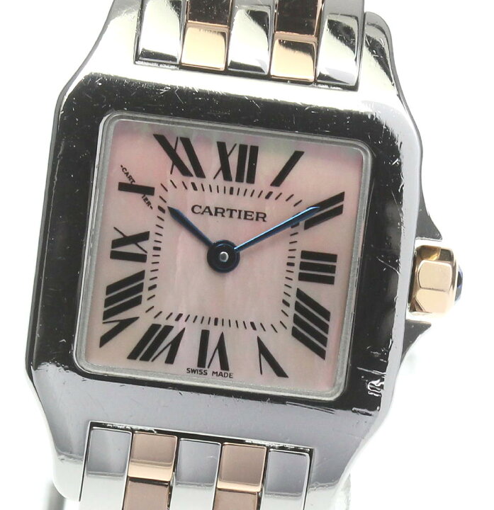 楽天市場】【CARTIER】カルティエ サントス ドゥ モワゼル コンビ  