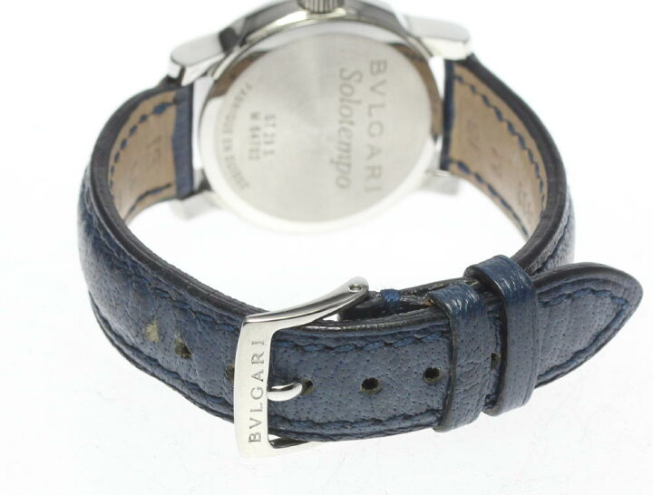 ブルガリ BVLGARI ST29S ソロテンポ デイト 意地悪 クォーツ  