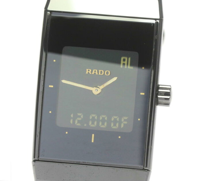 楽天市場】☆美品【RADO】ラドー ダイヤスター 196.0364.3 クォーツ 