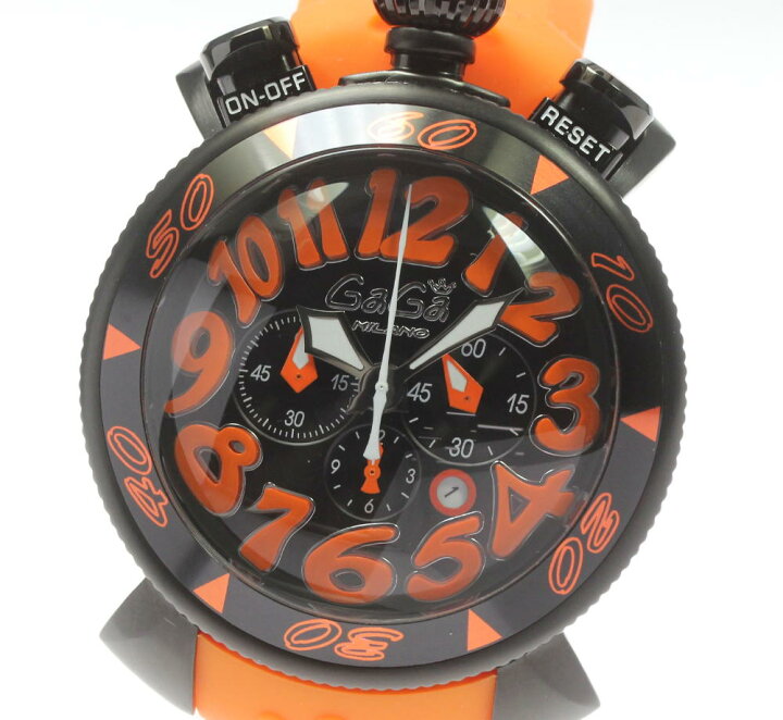 楽天市場】保付き☆美品【GaGa MILANO】ガガミラノ マヌアーレ48  
