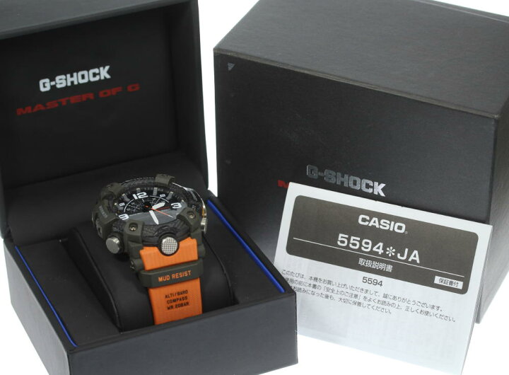 楽天市場】箱保付き ☆良品【CASIO】カシオ Gショック マスターオブG  