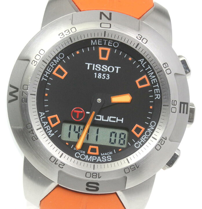 楽天市場】箱付き 【TISSOT】ティソ Tタッチ Z253/353 クォーツ メンズ 