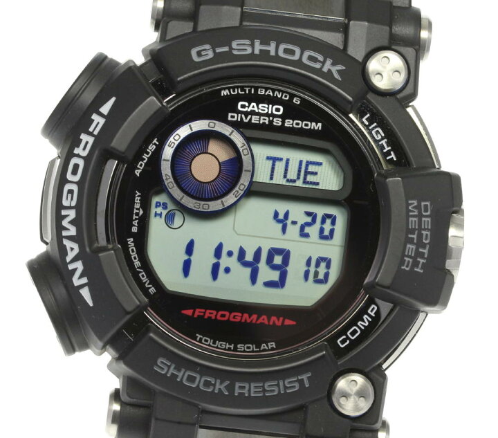 楽天市場】箱あり☆美品【CASIO】カシオ G-SHOCK フロッグマン GWF 