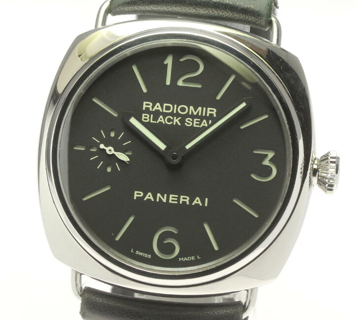 楽天市場】【PANERAI】パネライ ラジオミール ブラックシール PAM00183 