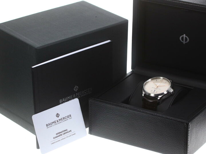 楽天市場】箱保付☆【Baume & Mercier】ボーム＆メルシェ クリフトン 