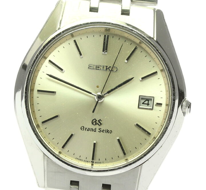 楽天市場】【SEIKO】セイコー グランドセイコー デイト 9587-8000  