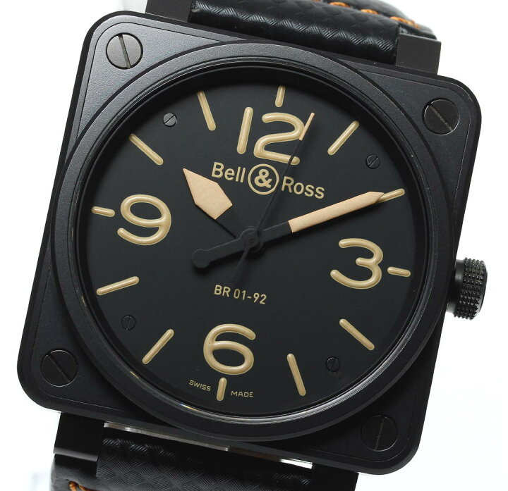 楽天市場】☆保証書付☆【Bell＆Ross】ベル＆ロス ヘリテージ BR01-92 