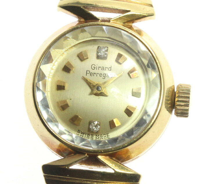 楽天市場】【GIRARD-PERREGAUX】ジラール・ペルゴ K18YG カットガラス 