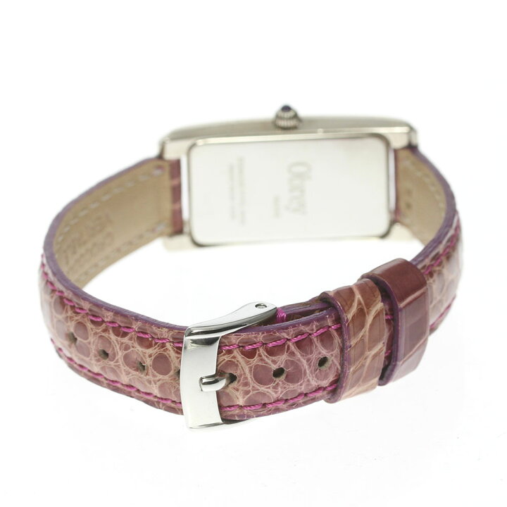 楽天市場】【Obrey】オブレイ スクエア クォーツ レディース【中古  