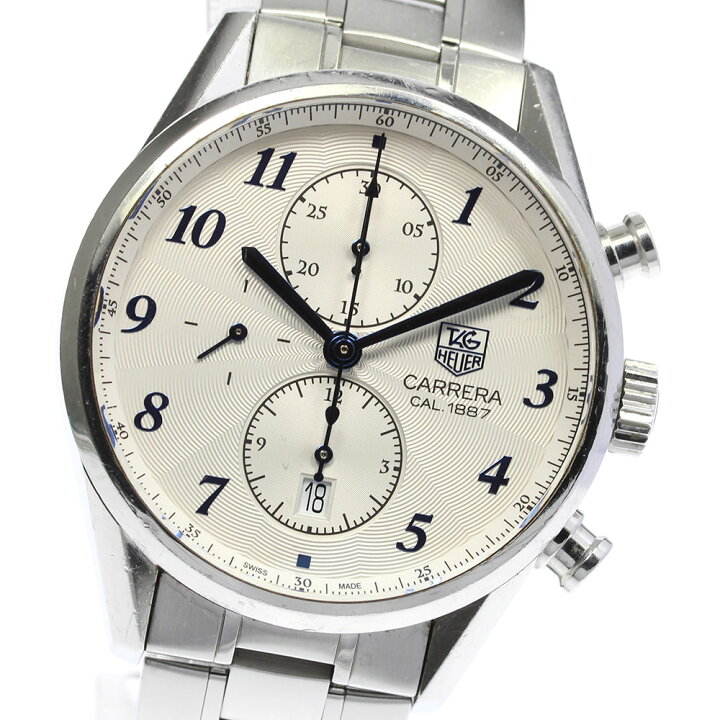 楽天市場】【TAG HEUER】タグホイヤー カレラ キャリバー1887 クロノ  
