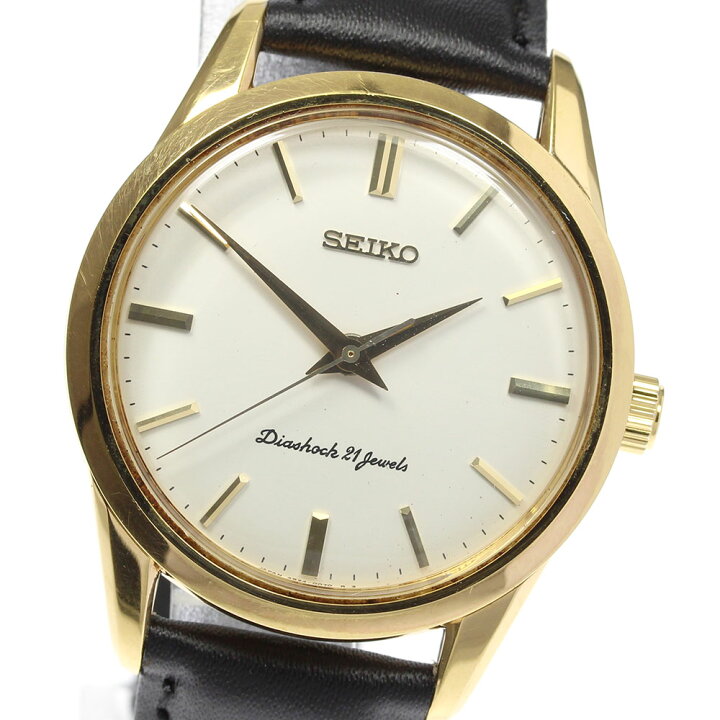 楽天市場】【SEIKO】セイコー ダイアショック 4S24-0070 手巻き メンズ 