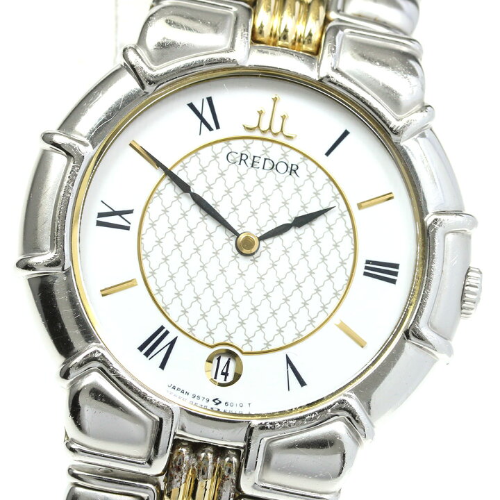 楽天市場】保証書付【SEIKO】セイコー クレドール 5A70-0160 クォーツ  