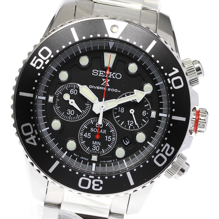 楽天市場】☆極美品・箱付☆【SEIKO】セイコー プロスペックス クロノ 