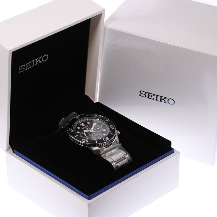 楽天市場】☆極美品・箱付☆【SEIKO】セイコー プロスペックス クロノ 