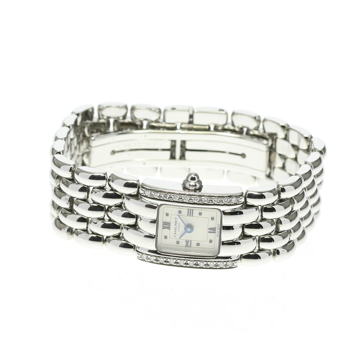 楽天市場】【Chaumet】ショーメ ケイシス サイドダイヤ クォーツ  