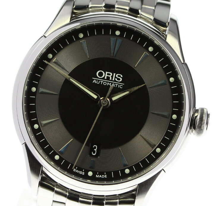 楽天市場】箱保付き ☆良品【ORIS】オリス アートリエ 7591 自動巻き 
