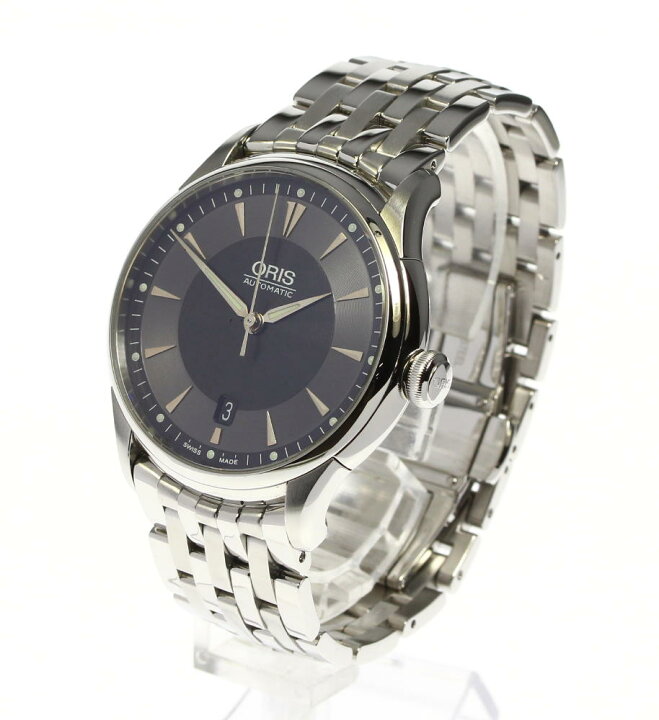 楽天市場】箱保付き ☆良品【ORIS】オリス アートリエ 7591 自動巻き 