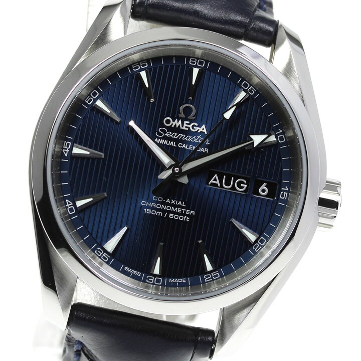 楽天市場】☆美品 箱付【OMEGA】オメガ シーマスター アクアテラ 