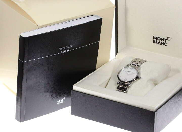 楽天市場】箱保付き ☆美品【MONTBLANC】モンブラン デイト 7246  