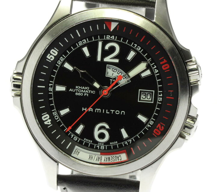 楽天市場】【HAMILTON】ハミルトン カーキ ネイビー GMT H775550 自動 