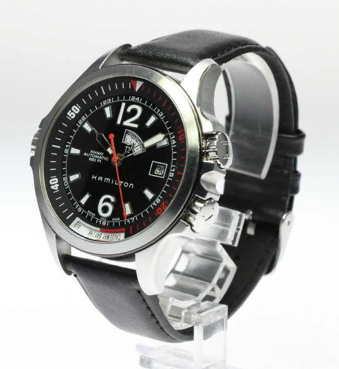 楽天市場】【HAMILTON】ハミルトン カーキ ネイビー GMT H775550 自動 